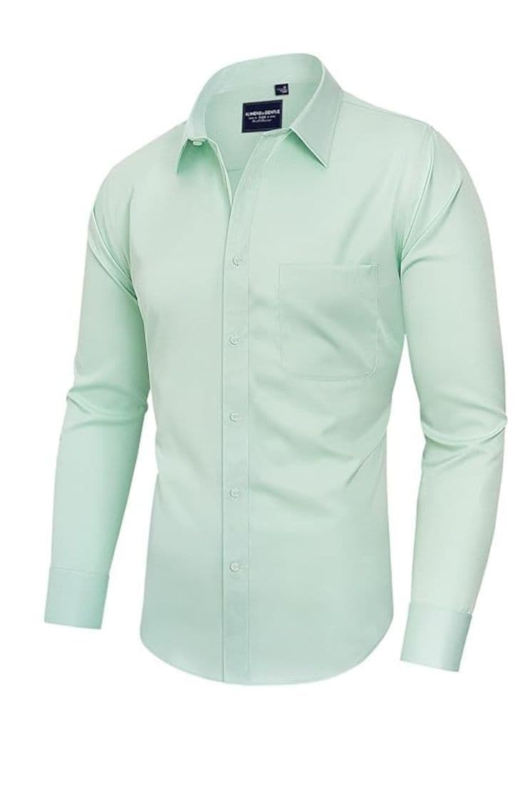 Pistachio Tailored Business Shirt